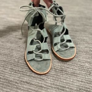 NWT gladiator Zara women sandals size 38 or 7.5